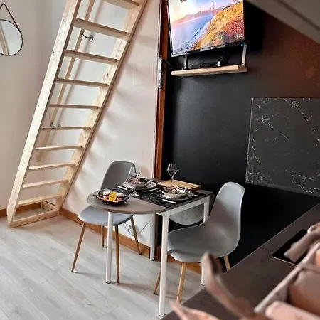 Pont Achard #2-t1bis-mezzanine -5mngare- Apartment Poitiers