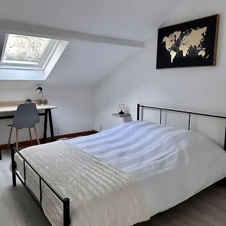 Pont Achard #2-t1bis-mezzanine -5mngare- Apartment *