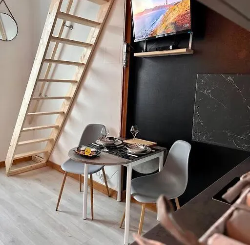 Pont Achard #2-t1bis-mezzanine -5mngare- Apartment Poitiers