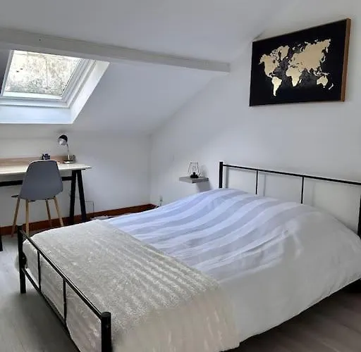 Pont Achard #2-t1bis-mezzanine -5mngare- Apartment *